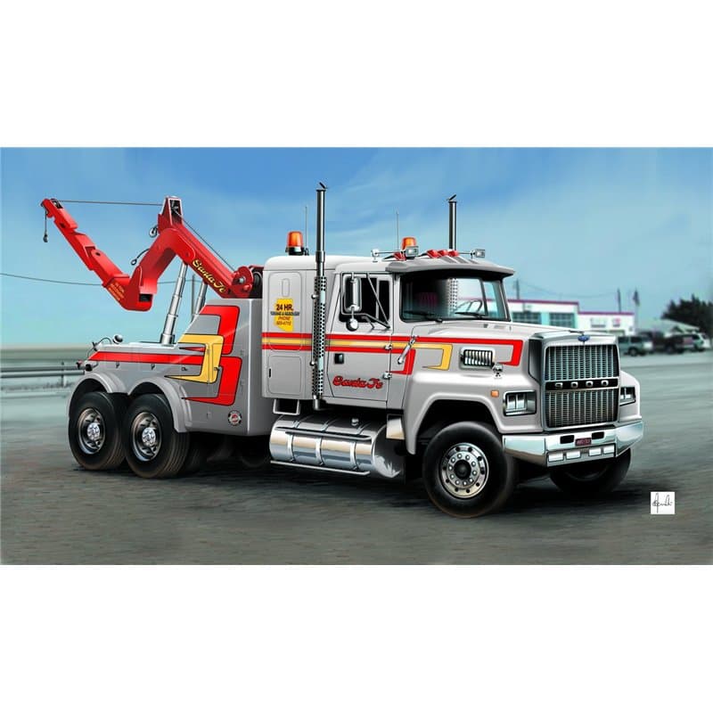 Italeri - I3825 - Maquette - Voiture et Camion - US Wrecker Truck - Echelle 1:24