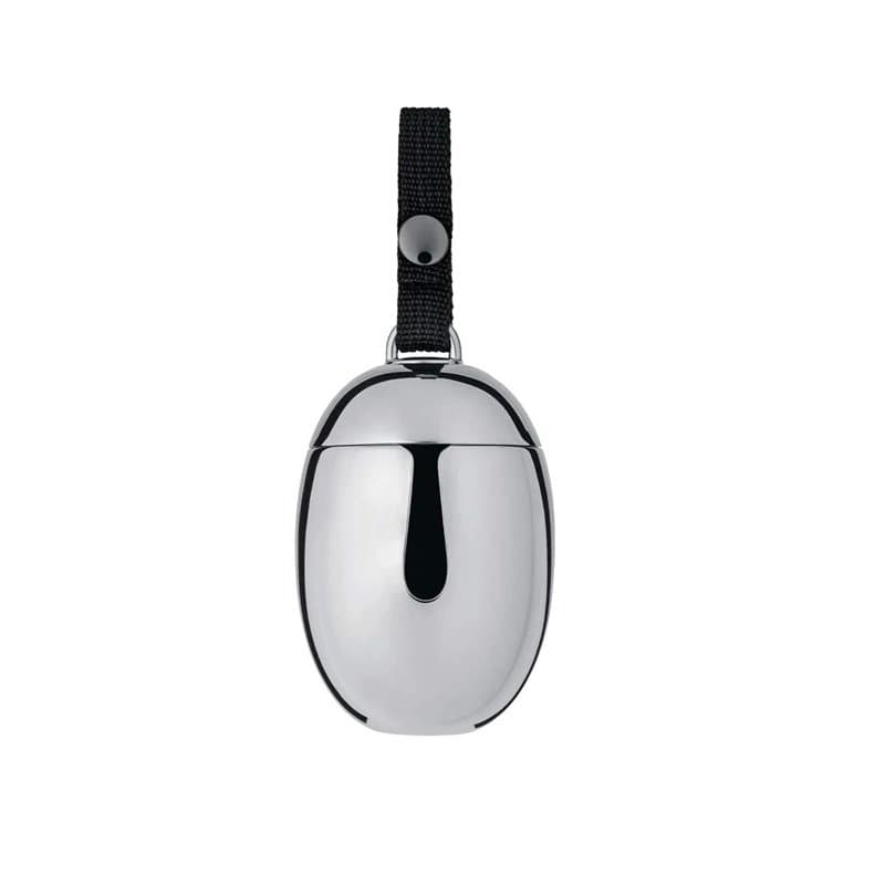 Alessi Acino MMI33 B - Porte-sac hygiénique pour animaux de compagnie, acier inoxydable 18/10