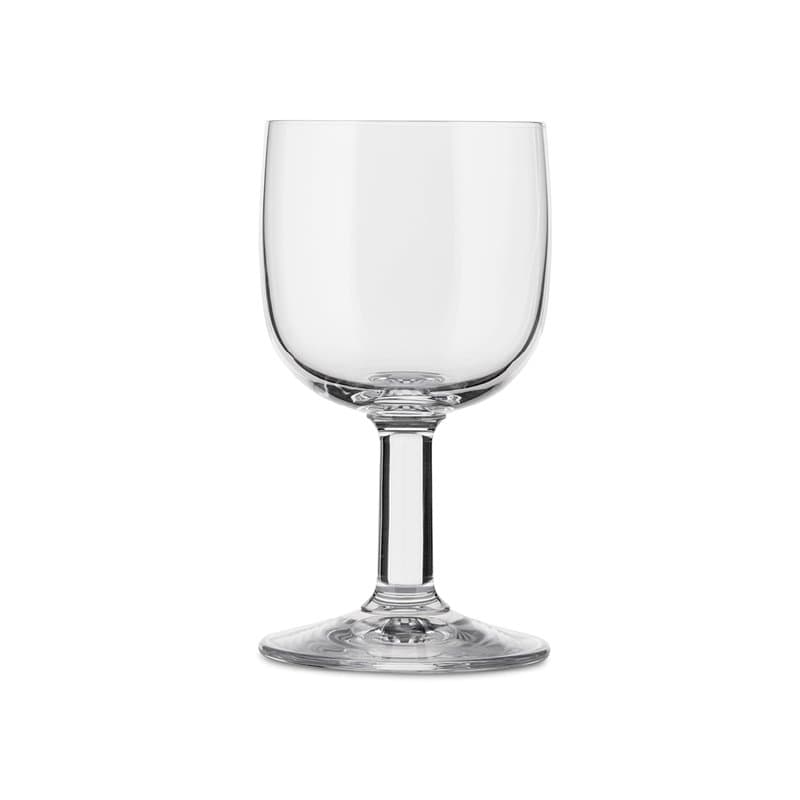 Alessi Ajm29/2 Glass Family Verre à Pied en Verre Cristallin, Set de 4 Pièces, Cristal