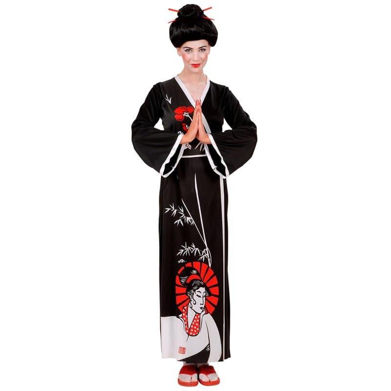 W WIDMANN MILANO Party Fashion - Costume Geisha, kimono, robe japonaise, déguisements de carnaval