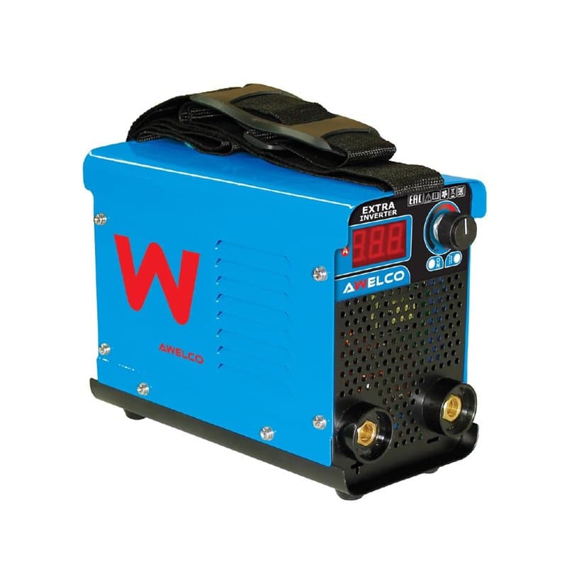 AWELCO - Poste à souder Inverter MMA EXTRA200 Technologie IGBT 30-200A Soudage Électrode Rutile Compatible Groupe Électrogène