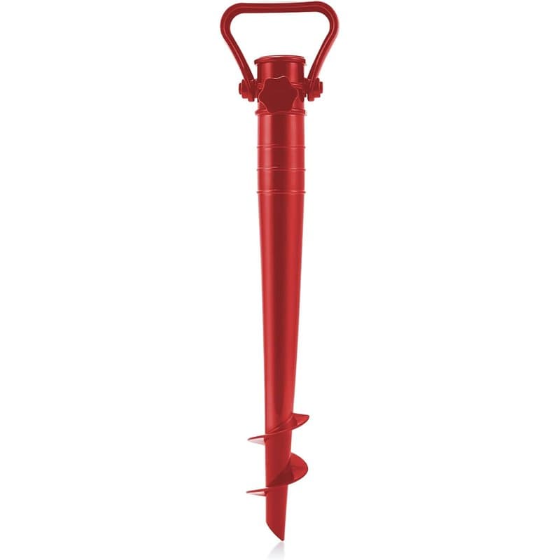 Embout de forage pour parasol de plage de plage de pied parapluie base fixation couleurs rouge bleu jaune vert abs résistant pra