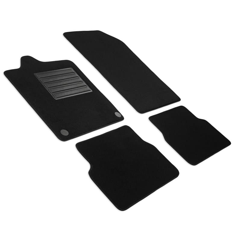 MTM SP-2968 Tapis sur Mesure en Velour pour Renault Laguna Grandtour III 07.2007>2015, black