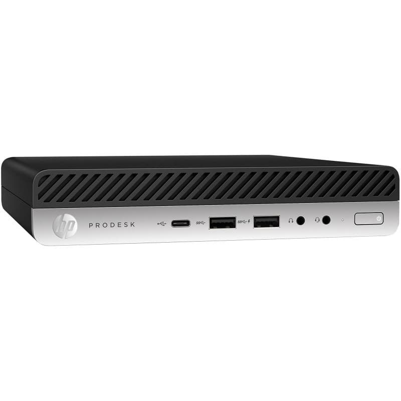 HP Mini PC Ordinateur de bureau ProDesk 600 G3, Processeur Core i5-6500T, Mémoire RAM 16 Go, Disque SSD 256 Go M.2 NVMe, Win 11