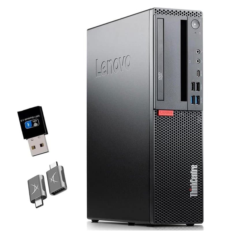 Lenovo ThinkCentre M920s SFF | Intel Core i7-8700 | 32 Go de RAM | 1 TERA SSD Windows 11 Pro WiFi Bluetooth Display Port USB Typ
