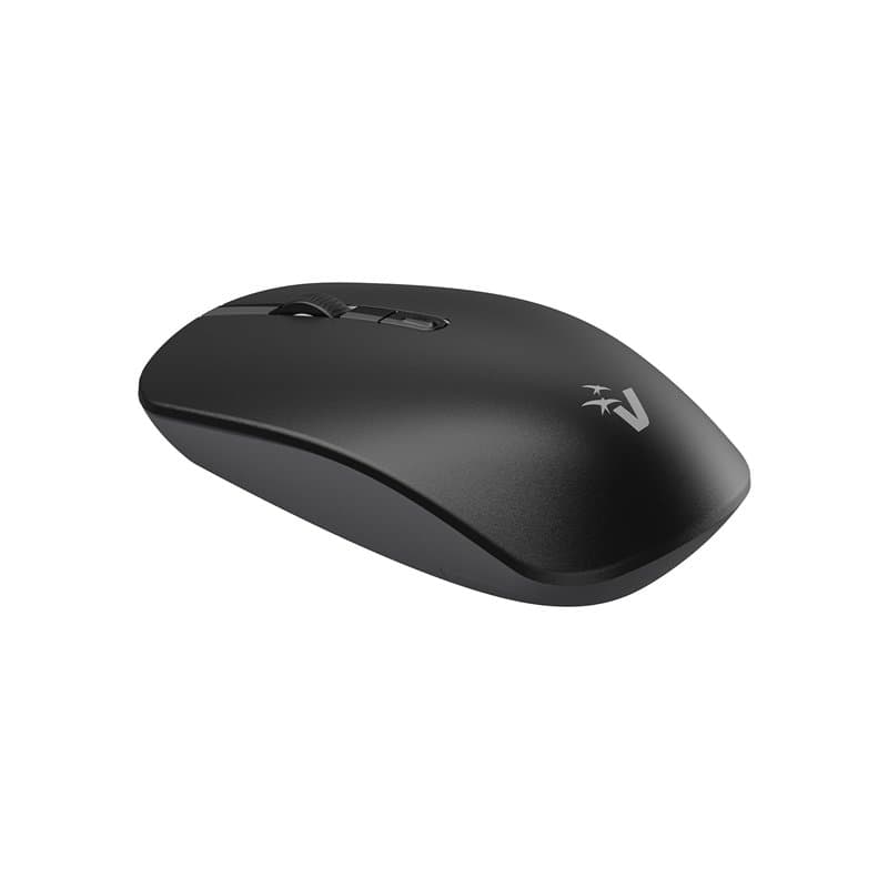 VulTech MW-10 Souris sans Fil Optique silencieuse, 1600 DPI, sans Fil 2,4 GHz, 3 Touches + molette défilement + commutateur DPI,