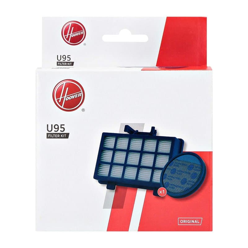 Hoover U95 kit de Filtration pour aspirateur traineaux sans Sac H-Power 700, HP710, HP718, HP720, HP730, HP740
