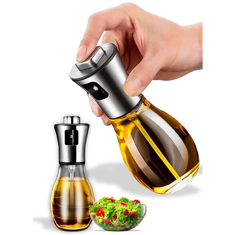 IPEA Pulvérisateur d'Huile en verre 170 ml pour Huile et Vinaigre – Nébuliseur Doseur d'huile pour Maison, Cuisine, Restaurant –