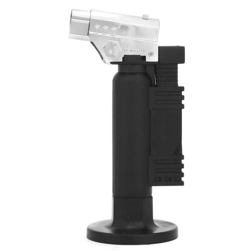 Akozon flamme torche, laboratoire dentaire allumage flamme flamme brûleur à gaz butane torche soudeur soudeur avec verrouillage