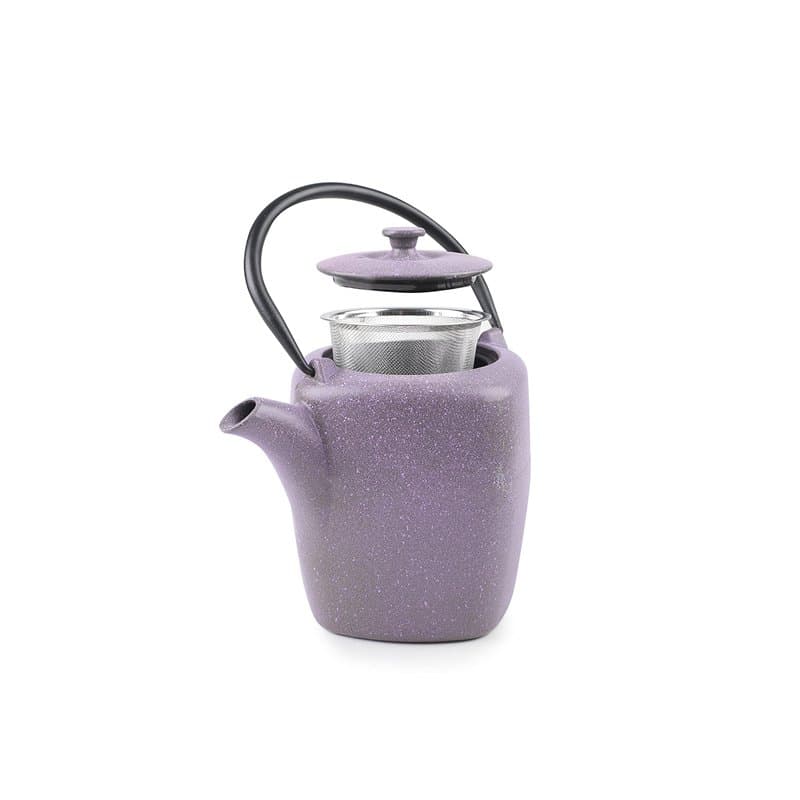 Ibili - Théière en Fonte Lombok, 1,1 Litre, Intérieur Émaillé, Compatible avec les Plaques à Induction