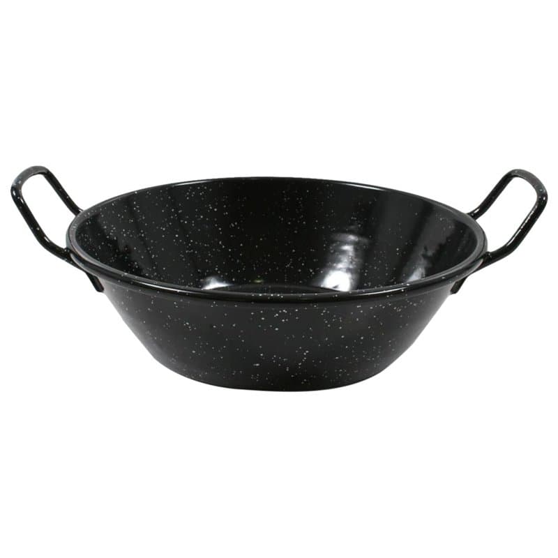 Esmaltaciones La Estrella Jaspeada Plat à Paella Profonde 22 cm 1,7 l