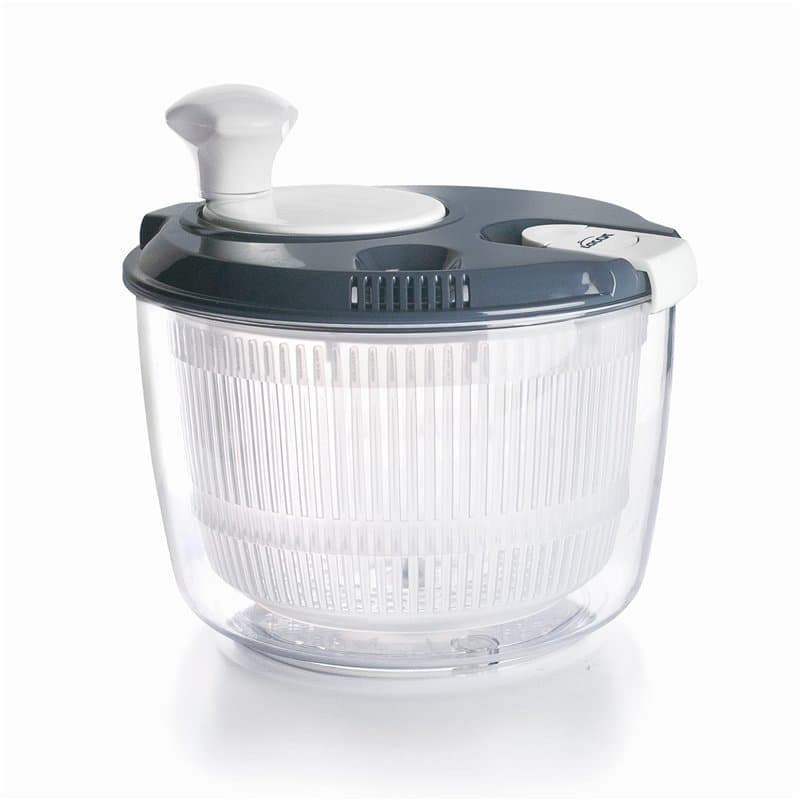 Lacor - 61422 - Centrifugeuse KLEIN à grande vitesse, pommeau rotatif, système de verrouillage, 3 pièces : égouttoir grille, Bol