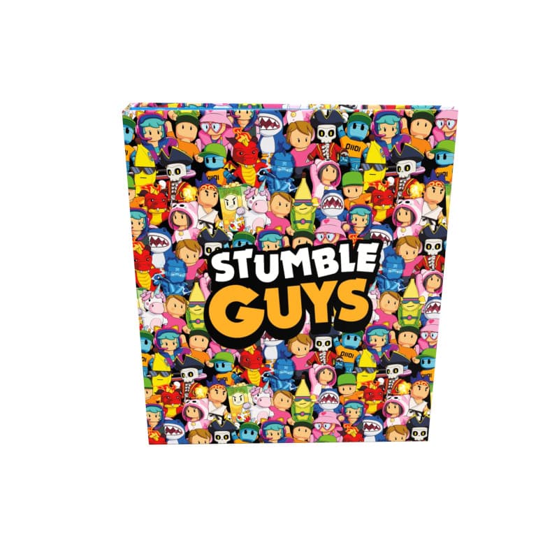 CyP Brands - Stumble Guys, classeur, classeur, Carpesano, classeur à anneaux, multicolore, produit officiel