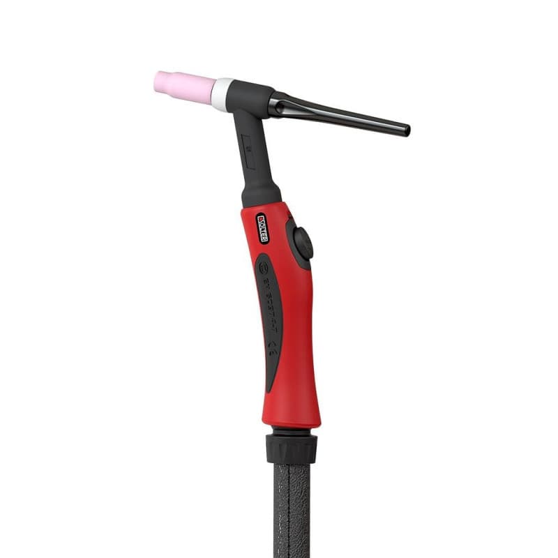 Torche TIG 4M SR-9 10-25 Solter - Compacte et légère, 110 A CC, poignée ergonomique GRIP, câble flexible 4M, connecteur DINSE 10