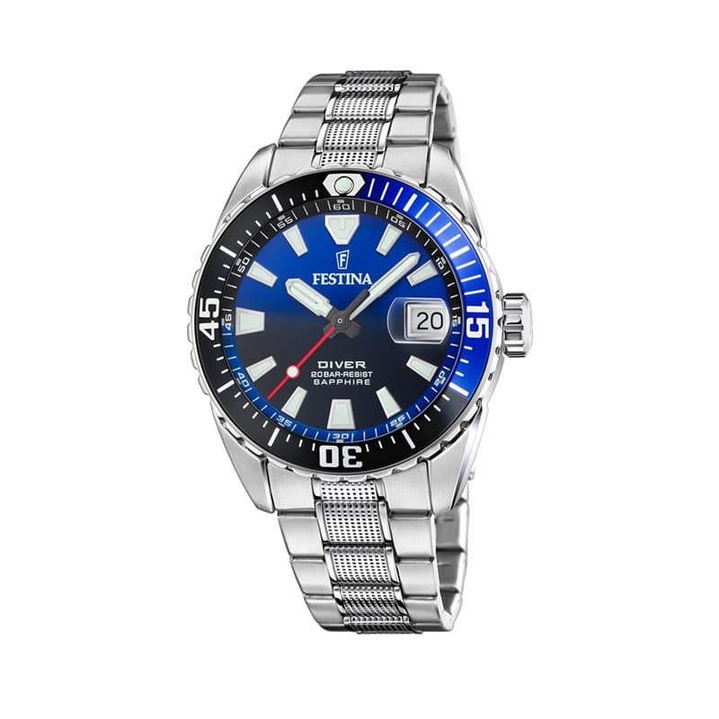 Montre Festina Homme F20669/2 en Acier Inoxydable Gris