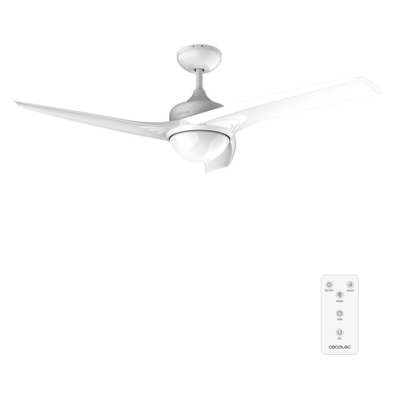 Cecotec Ventilateur de Plafond EnergySilence Aero 560. 60 W, Diamètre de 52” / 132 cm, 3 Pales, 3 Vitesses, Fonction Hiver (Diam
