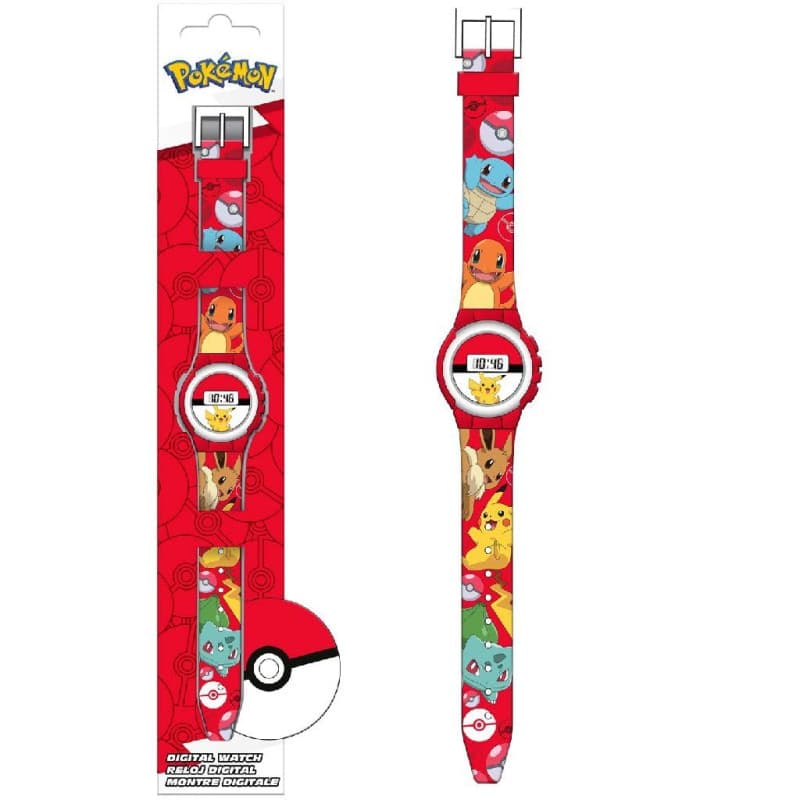 Kids Licensing Mixte Enfant Numérique Automatique Montre avec Bracelet en Plastique POK4374
