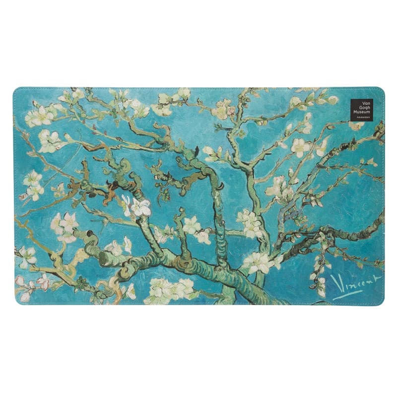 Grupo Erik - Tapis de Souris XL Faux Cuir Van Gogh | sous Main, Tapis de Souris Gamer, Tapis de Bureau Gaming, Déco Bureau