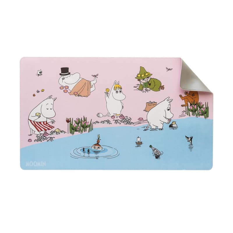 Grupo Erik - Tapis de Souris XL Faux Cuir | sous Main Moomin, Tapis de Souris Gamer, Tapis de Bureau Gaming, Déco Bureau