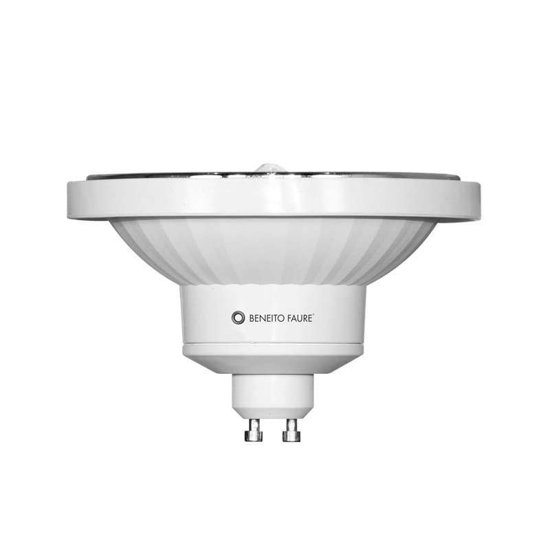 Ampoule LED AR111 GU10 13 W 230 V Blanc chaud 3000 K 45° Réflecteur QR111 à intensité variable