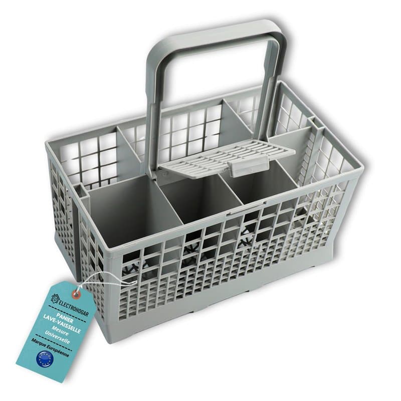ELECTROHOGAR Panier Lave-Vaisselle Universel pour Couverts | Panier Couvert avec 7 Compartiments | Indéformable et résistant | M