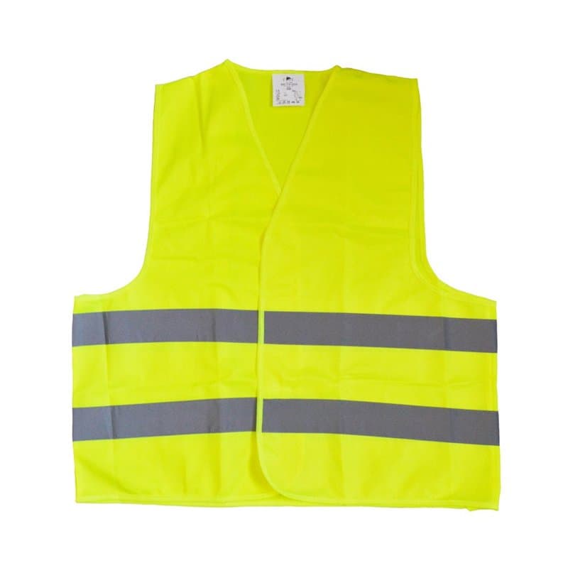 fidrich be-04 – 003 Gilet réfléchissant, jaune fluo, unique