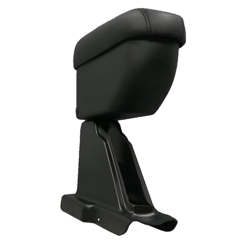 AUTO-STYLE Accoudoir simili cuir compatible avec Smart Fortwo/City/Coupe/cabrio 2007-, Noir