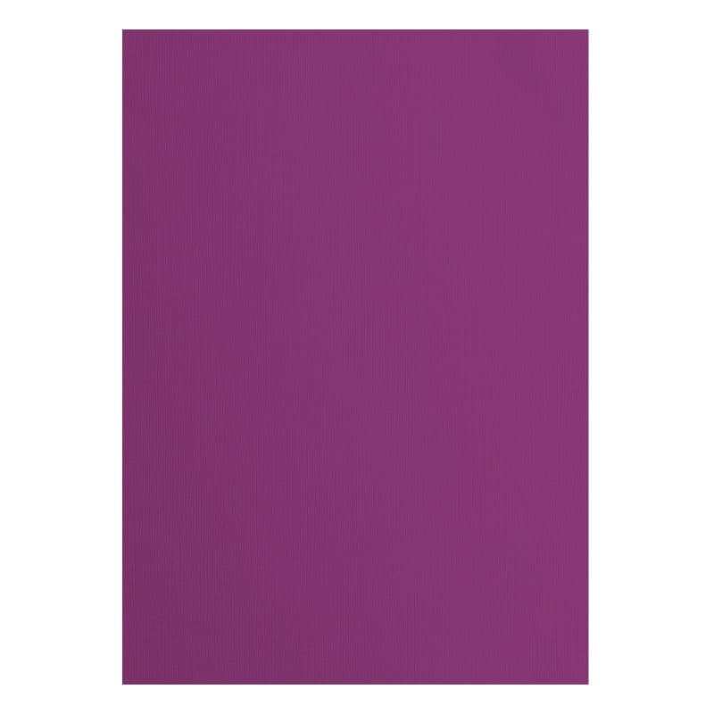 vaessen creative Florence Papier Cartonné, Violet (Mauve), 216g, 10 Feuilles, Surface Texturée, pour Peindre, Scrapbooking et Pl
