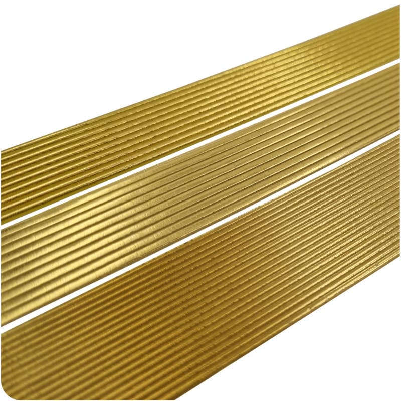 Smowo® Lot de 50 bandes de cire dorées 200 mm – Cire décorative pour bougies de différentes formes – Cire pour baptême, communio