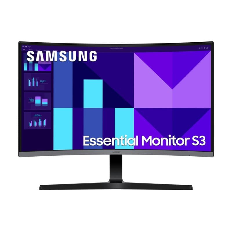 Samsung Écran PC S39GD 27", Inclinable, Incurvé 1800 R, FHD (1920x1080), 100Hz, Dalle VA, 4ms (GTG), 250 CD/m², Contraste 4000:1
