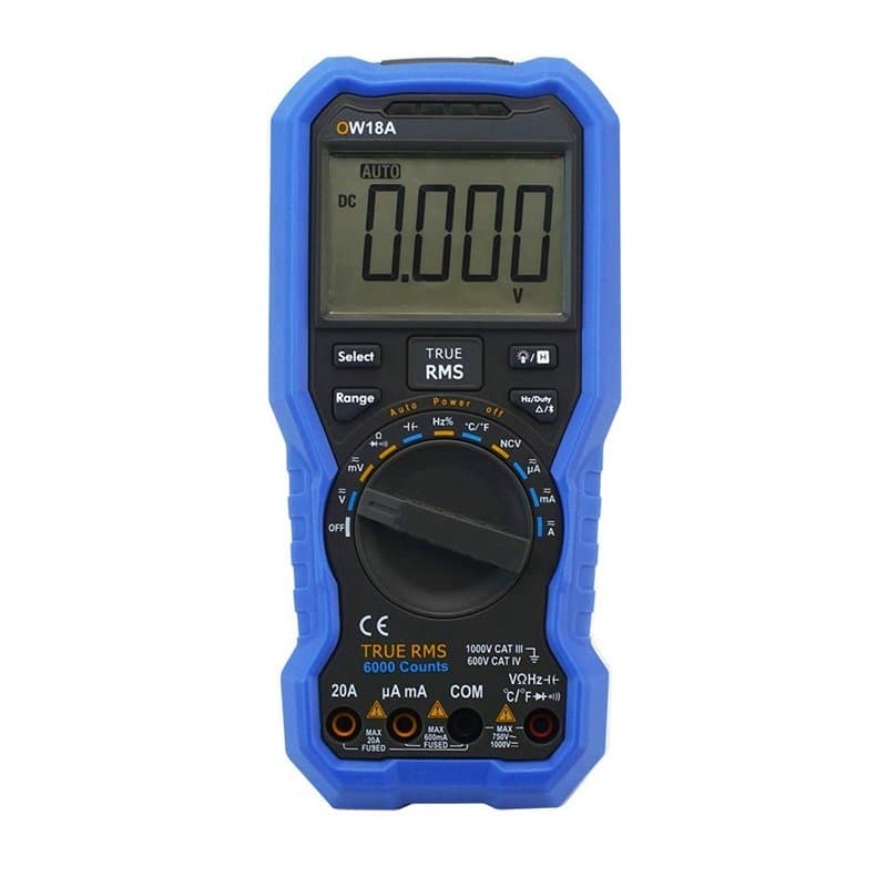 OWON OW18B Multimètre Numérique Enregistreur De Données Thermomètre Kit Bluetooth Ampèremètre Voltmètre Avec Thermocouple De Typ