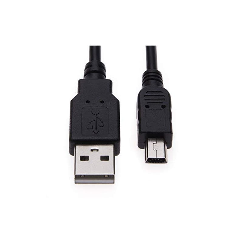 Mini USB Câble 5m Chargeur Compatible avec TomTom Tom Tom 520 530 540 550 620 630 720 730 740 750 920 930 940, 950, 2050, XL 30,