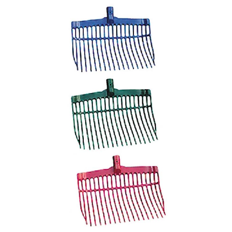 Amesbichler Fourche à fumier extra légère et presque incassable Rouge