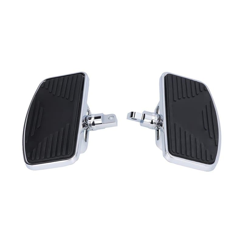 Aramox Marchepieds Arrière de Moto, Paire de Pédales de Repose-pieds de Marchepied de Passager Arrière Réglables Repose-pieds La