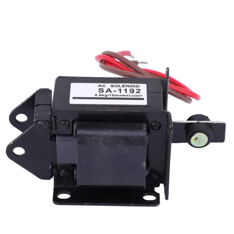 Électro-aimant push-pull SA 1192, résistance à l'usure stable, faible friction 220VAC 7.8N, course 10mm, électro-aimant pour l'a