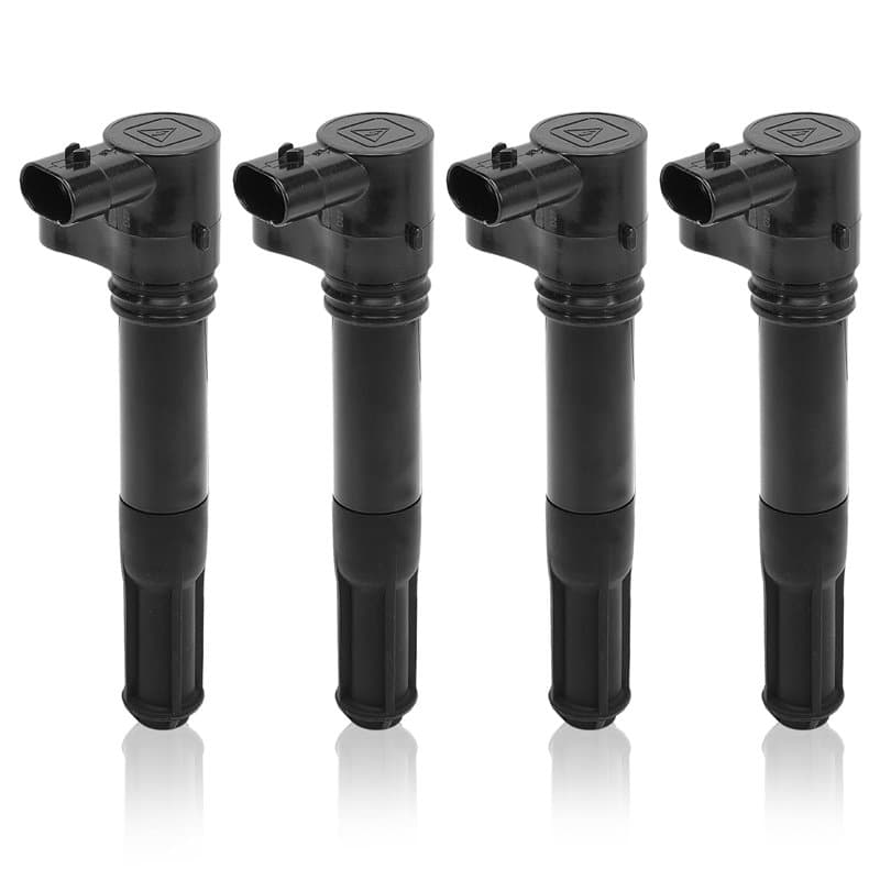 Anlseiod 46777288 4 bobines d'allumage pour FIAT 500 500c 500l Bravo Tipo Panda Doblo Ducato Grande Punto Idea, pour Lancia Musa