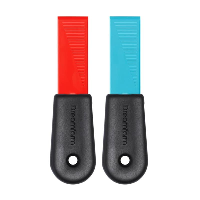 Dreamfarm Cleana Lot de 2 grattoirs auto-affûtants 2 en 1 sans danger pour les fêtes