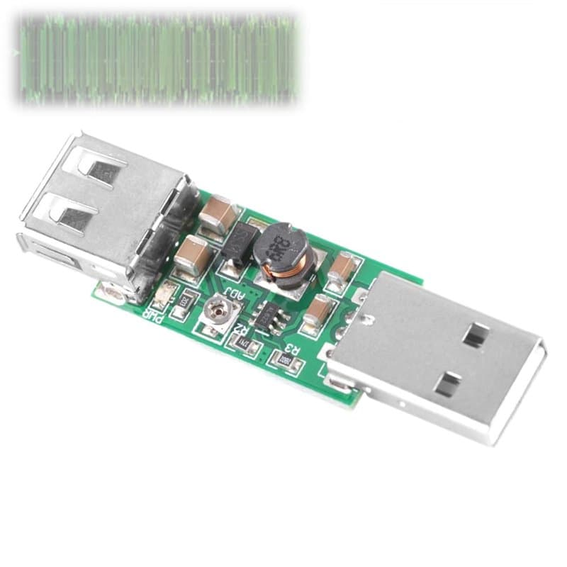 Convertisseur de tension de Module de convertisseur de poussée USB vers USB, 5V à 6-15V, Module d'alimentation USB à sortie régl