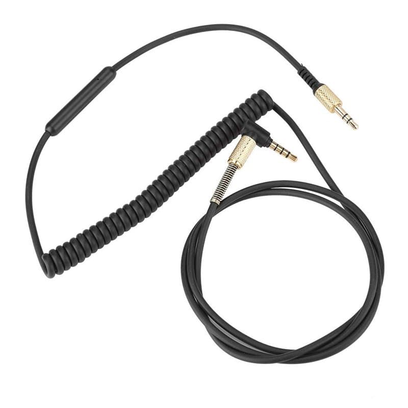 Casque de câble auxiliaire Fil de 3,5 mm Casque de câble Micro Compatible avec II pour Voiture, Casque, Lecteur MP3, Ordinateur