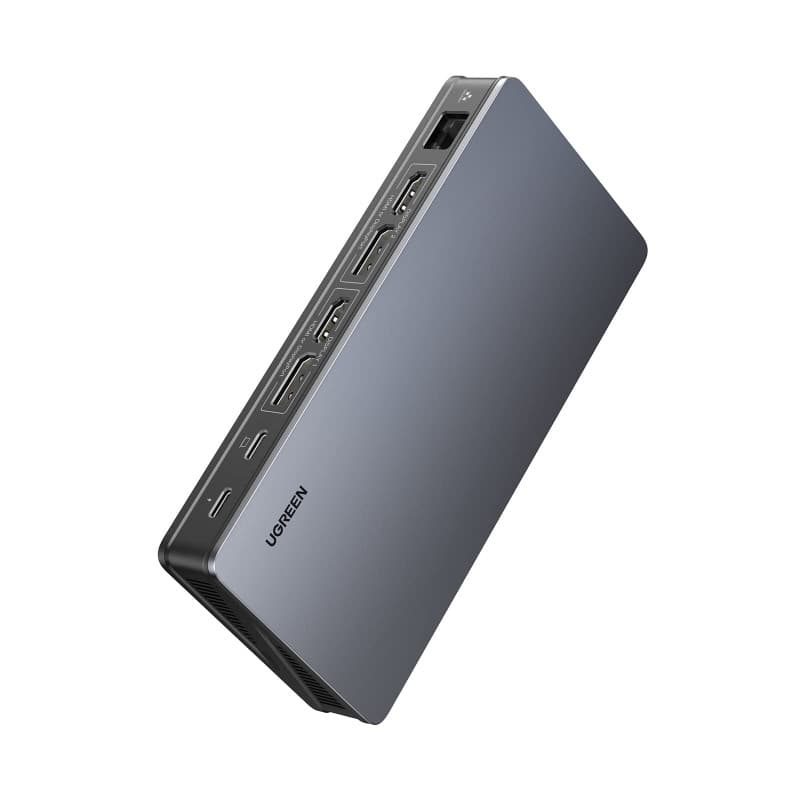 UGREEN Revodok Pro 209 Docking Station USB C DisplayLink Dual HDMI et DisplayPort 4K60Hz Double Affichage Différent pour MacOS 9