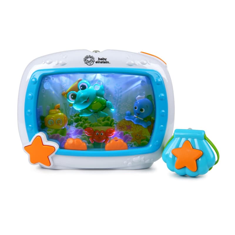 Baby Einstein Sea Dreams Soother, Veilleuse Bébé Musicale et Lumineuse avec Bruit Blanc – Aquarium Bébé Veilleuse Enfant Apaisan