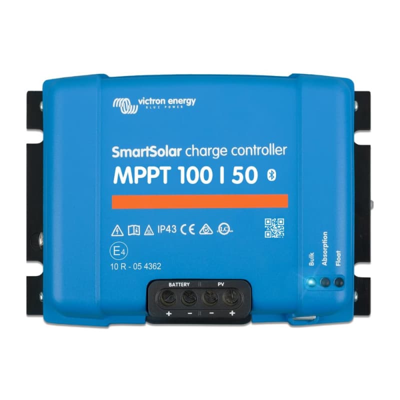 Victron Energy SmartSolar MPPT 100V 50 amp 12/24-Volt Contrôleur de Charge Solaire (Bluetooth)
