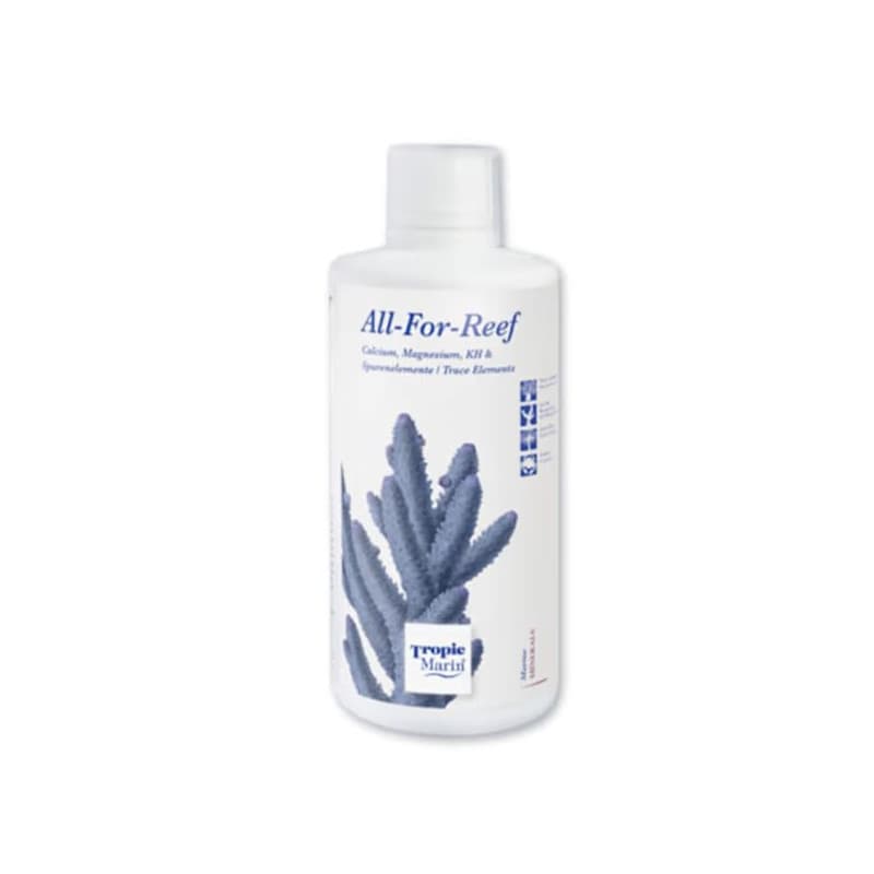Tropic Marin All-for-Reef Bouteille de 250 ml – Calcium, magnésium, KH & oligo-éléments/Trace Elements