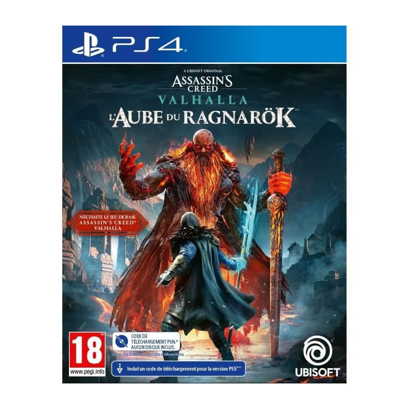 Assassin'S Creed Valhalla Extension L'aube du Ragnarok Jeu PS4