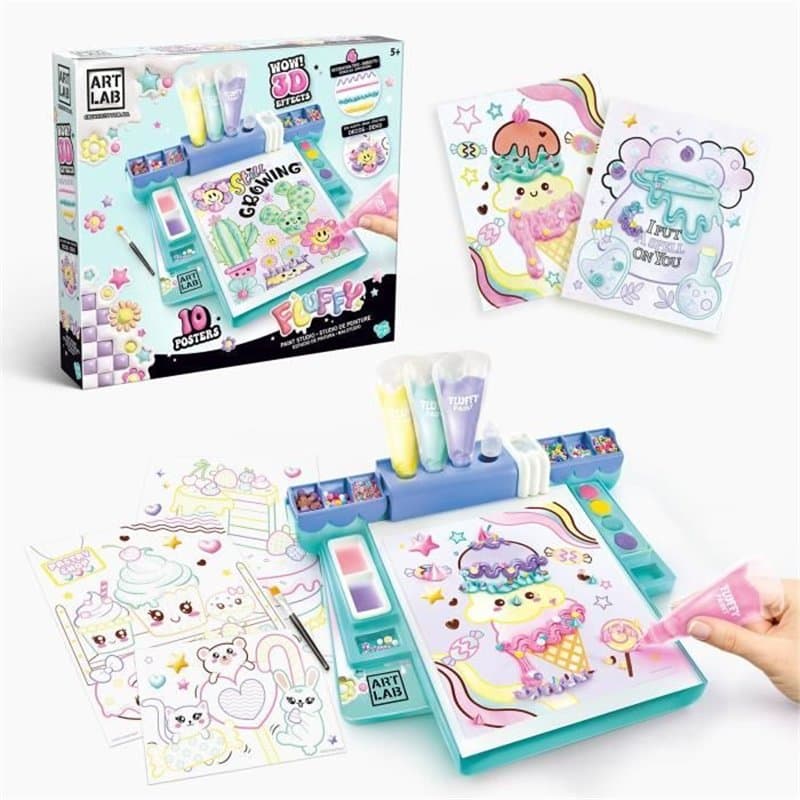 Canal Toys - Art Lab - Studio de Peinture Fluffy Paint - ART 017