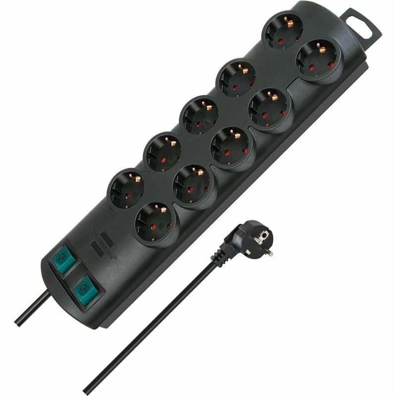 Rallonge 10 Tomas Schuko Brennenstuhl Primera-Line 3600 W (2 m)