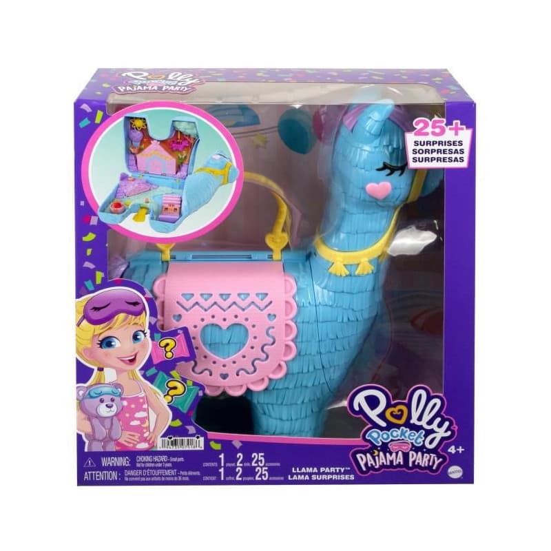 Polly Pocket Lama Soirée Pyjama Coffret