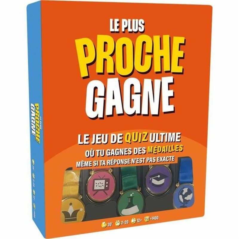 Jeu de société Asmodee The Closest Wins: The Ultimate Quiz Game