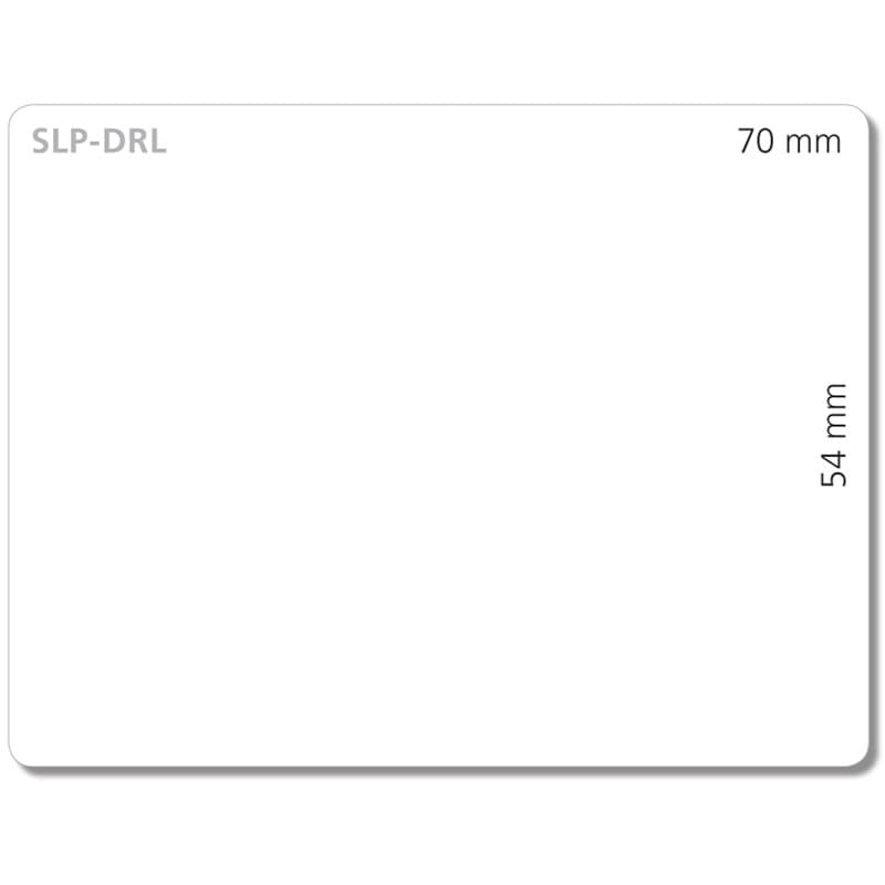 Seiko SLPDRL Lot de 320 Etiquettes pour Disquette 320 70 mm x 54 mm Blanc