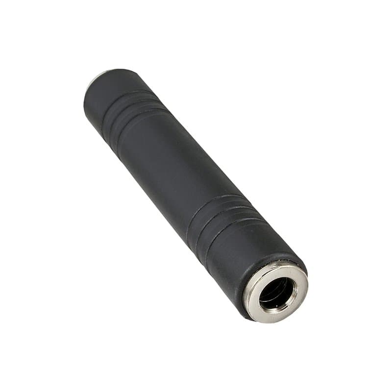 InLine 20077 Cable Adaptateur Audio, Prise Jack de 6,3 mm à Prise Jack 6,3 mm – Stéréo – Noir